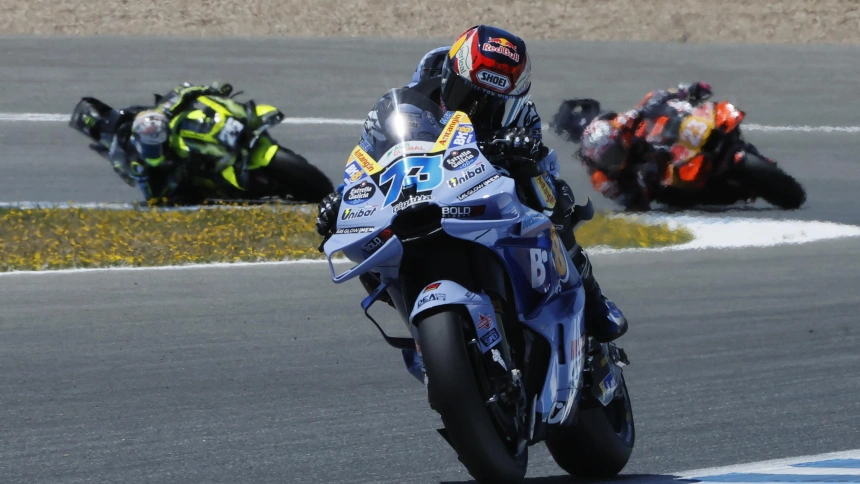 Álex Márquez consiguió la primera victoria de la temporada en Jerez.
