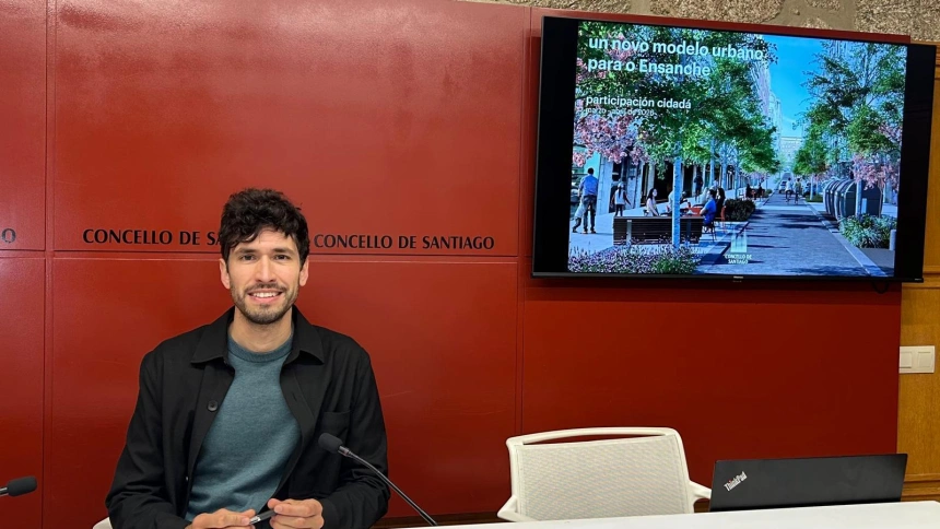 Iago Lestegás, Concelleiro Urbanismo de Santiago