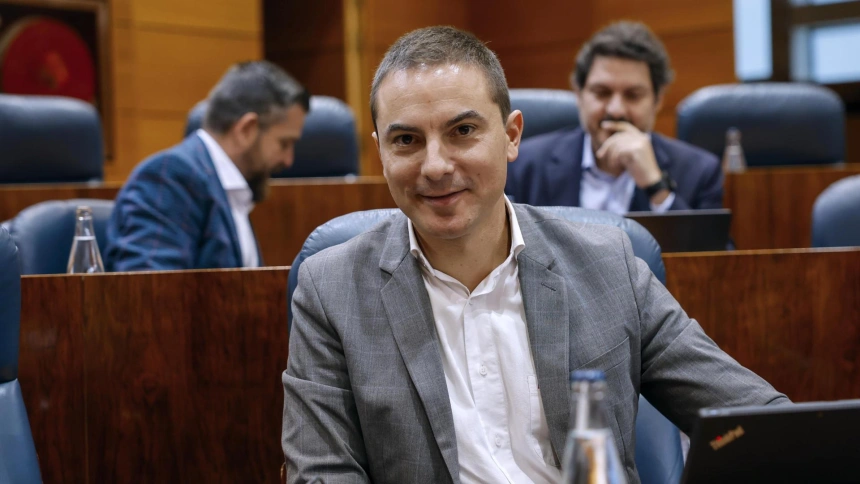 El exlíder del PSOE-M Juan Lobato