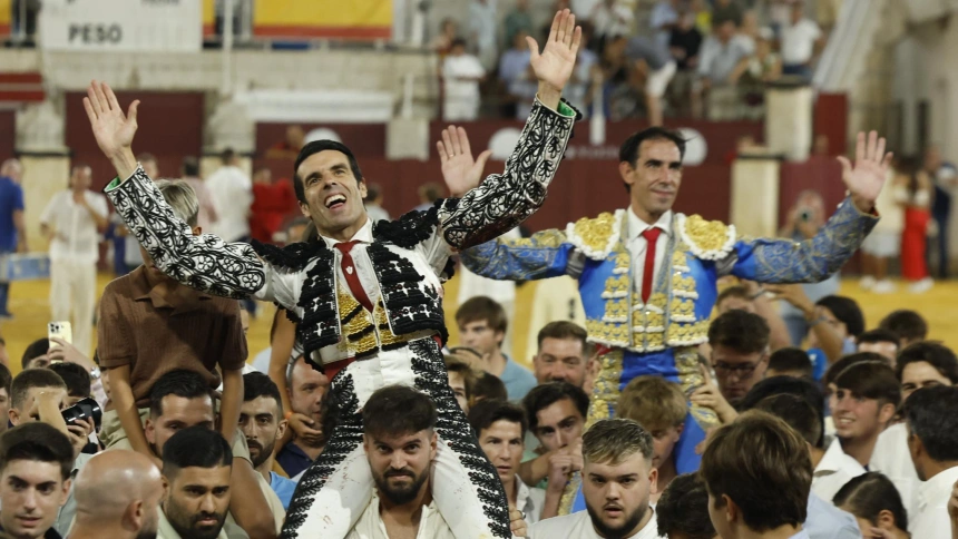 Emilio de Justo y Fortes, a hombros en Málaga este viernes