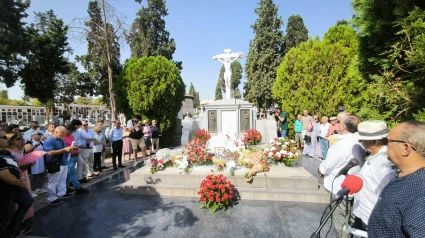 Tumba de Manolete en el Cementerio de La Salud