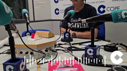 Santi Rodríguez en los estudios de COPE