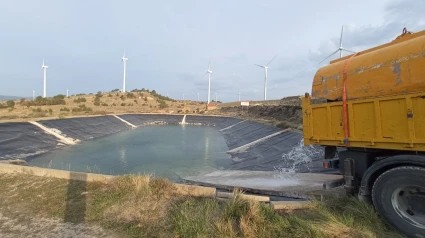 Cubas de agua para las explotaciones ganaderas