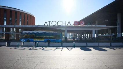 Exterior de la estación de Puerta de Atocha-Almudena Grandes