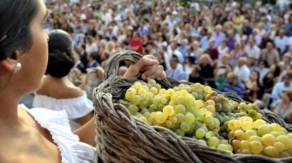 Ceremonia de la Pisa de la Uva en el Reducto de la Catedral de Jerez