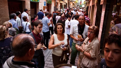 Fiesta en Logroño, La Rioja