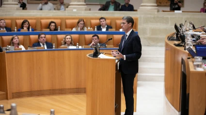 Gonzalo Capellán en el Parlamento