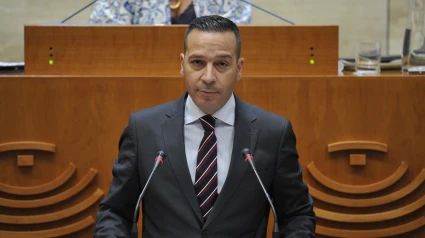 Óscar Fernández Calle, portavoz de Vox en la Asamblea