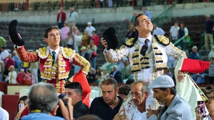 Ismael Martín y El Fandi, a hombros este domigo en Valladolid