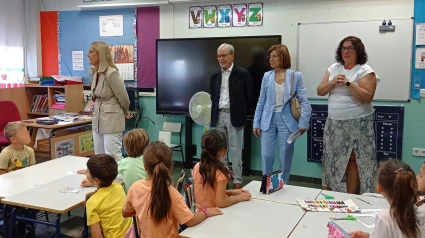 Apertura oficial del curso en el colegio público Cantos Altos