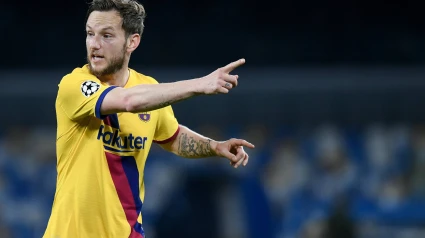 Ivan Rakitic, durante su etapa en el Barcelona