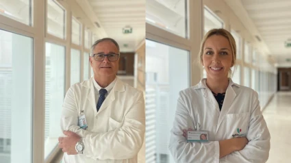 El doctor Espino y la doctora Alba Oviedo