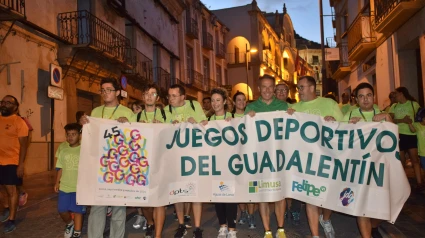 1.500 personas participaron en la Marcha Popular Andando que abría los Juegos Deportivos del Guadalentín