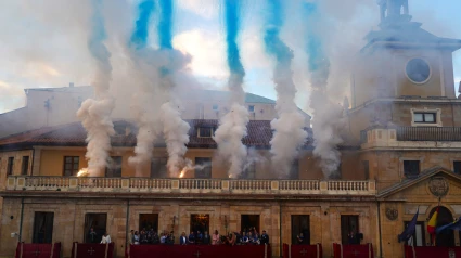 Pregón y chupinazo de las fiestas de San Mateo 2024, en Oviedo