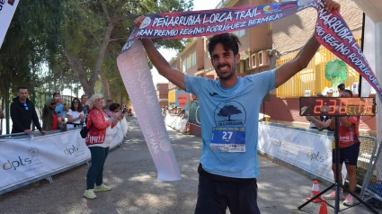 Juan de la Cruz Arcas, ganador absoluto de la Peñarrubia Lorca Trail