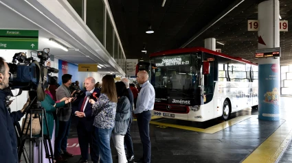 Presentación de las nuevas líneas de bus entre Zaragoza y Teruel