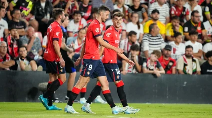 Raúl García de Haro marca su primer gol de la temporada en Vallecas