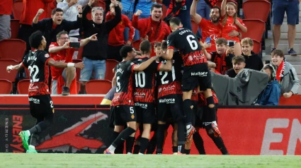 Celebración del gol