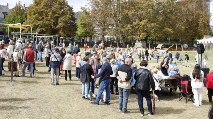 Romería del Cristo, en Oviedo, en 2023