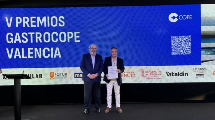 Francisco González en los Premios COPE Valencia