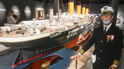 Maqueta del Titanic en Granada