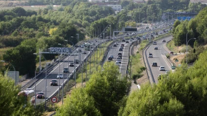 Gran afluencia de vehículos en la operación retorno vacaciones