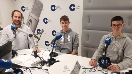 Xabier Amóztegui y Alejandro Alday, miembros del Team Spain