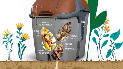 Tirar los restos al contenedor marrón hará que el recibo de la basura salga más barato