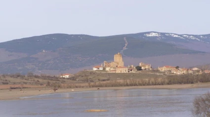 Laguna de la Serna en la localidad soriana de Hinojosa de la Sierra.