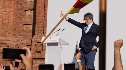 El expresidente de la Generalitat de Catalunya Carles Puigdemont