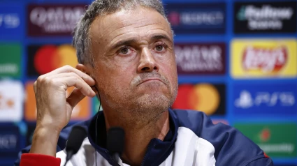 Luis Enrique Martínez, en la previa del partido de Champions ante el Girona.