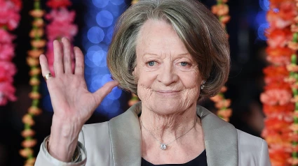 La actriz británica Maggie Smith