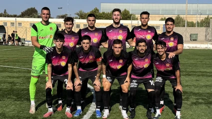 Águilas B en un partido de esta temporada