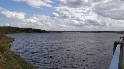 El embalse de La Colada visto desde la presa