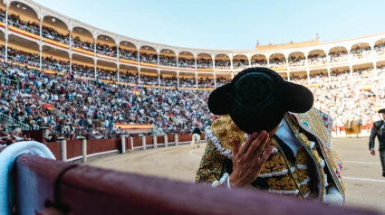 Paseíllo en la plaza de toros de Las Ventas