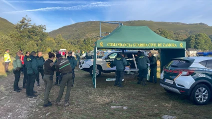 Dispositivo de búsqueda en San Ciprián de Sanabria (Zamora)