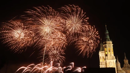 Imagen de archivo del inicio de las Fiestas del Pilar