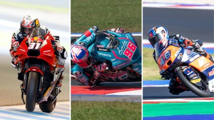 Pedro Acosta, Jake Dixon y Iván Ortolá consiguieron las poles en Motegi.