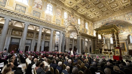 Santo Rosario por el don de la paz en la Basílica de Santa María la Mayor en Roma