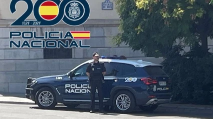 Coche patrulla de la Policía Nacional