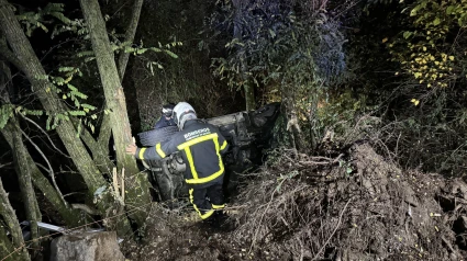 El todo terreno implicado se salió de la vía