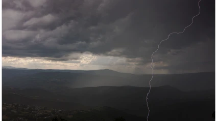 La borrasca dejará lluvias y vientos intensos