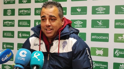Germán Crespo, en Cáceres
