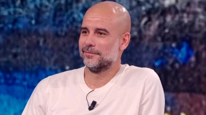 Pep Guardiola, durante su participación en el programa 'Che tempo che fa'