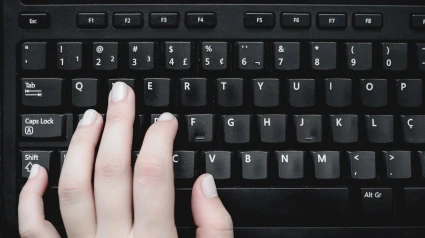 Teclado QWERTY de un ordenador