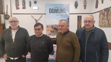 Pedro Tardón, Edgar Perales, Serafín Suárez y Rafael García