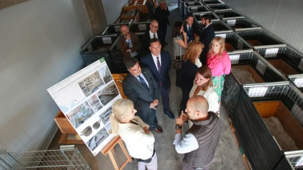La consejera de Economía, Hacienda y Fondos Europeos y portavoz de la Junta de Andalucía, Carolina España, y la consejera de Cultura y Deporte, Patricia del Pozo, visitan los restos arqueológicos hallados en las obras de la antigua Delegación de Hacienda de Huelva. A 16 de octubre de 2024, en Huelva (Andalucía, España). El edificio de Hacienda de Huelva se inaugurará a finales de 2026, donde se podrán visitar los restos tartésicos hallados durante su rehabilitación.
Rocío Ruz / Europa Press
16/10/2024