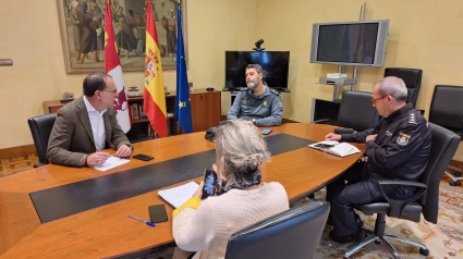 Reunión de coordinación semanal con las FCSE de Zamora