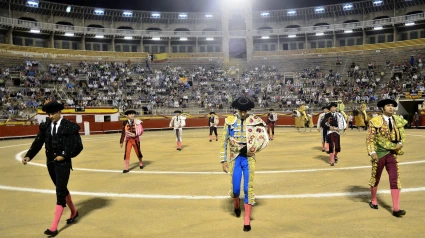 Paseíllo en la plaza de toros de Palma de Mallorca