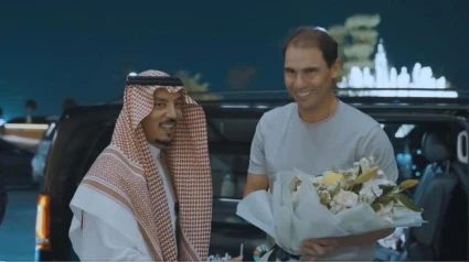 Rafa Nadal en Arabia Saudí